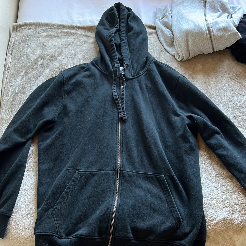 Black hoodie